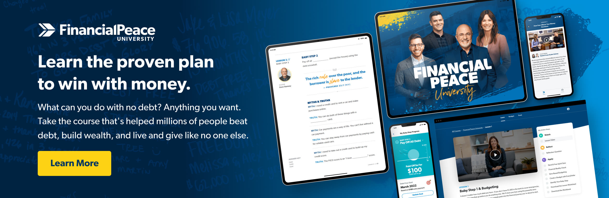 Learn more about Financial Peace University