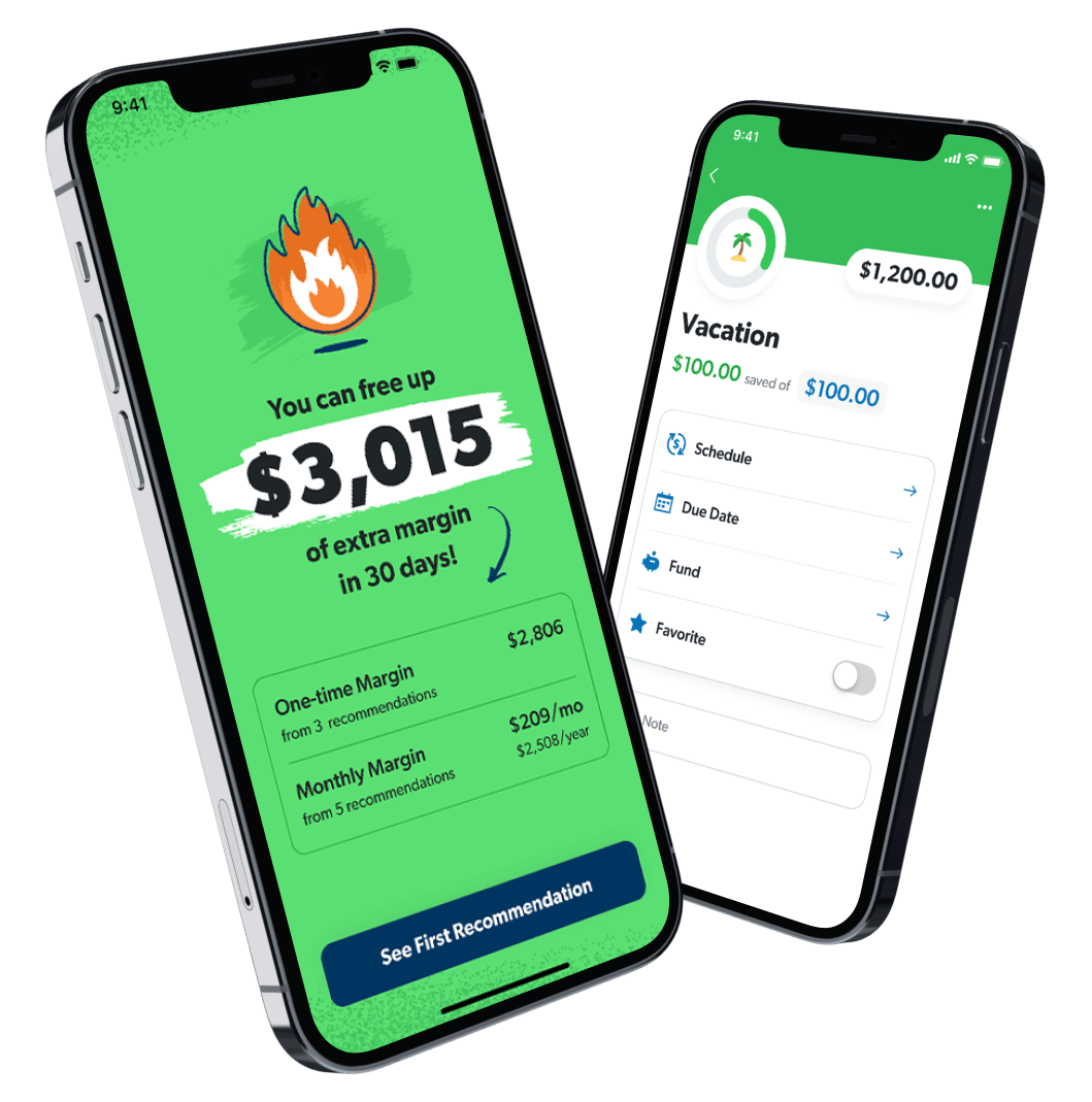 Image of Every Dollar budgeting app on mobiel and desktop